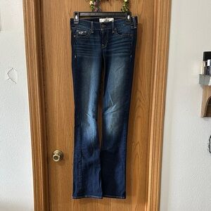 Hollister Dark Blue Flare Jeans